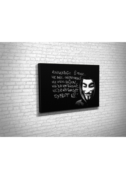 Guy Fawkes Kanvas Tablo