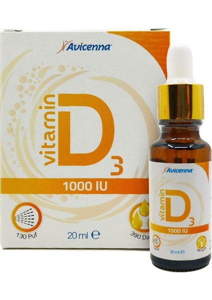 Vitamin D3 1000 Iu 20 ml