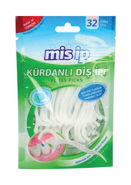 Ip Kürdanlı Diş Ipi 32 Adet