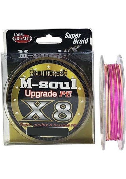 M-Soul 8X150M 0,10MM Ipek Misina
