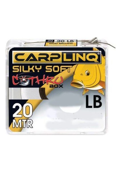 Silky Soft Hooklink 15 Lb 20M
