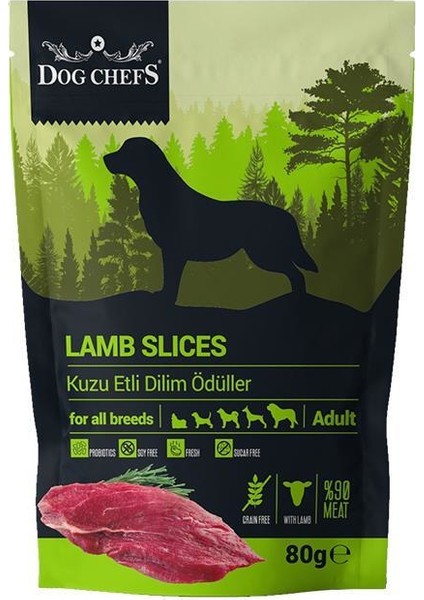 Kuzu Etli Dilim Köpek Ödülü 80 gr