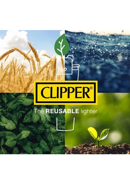 Clipper Micro Haftalık Çakmak Seti 7 Adet