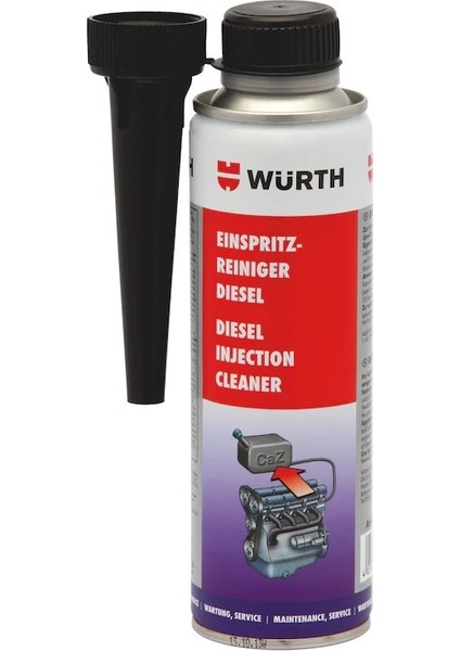 Dizel Mazot Yakıt Katkı Enjektör Temizleyici 300ML 12 Adet