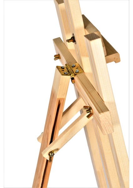 Wood 172 cm Ahşap Şövale Profesyonel Kullanım İçin Kolay Kurulumlu ve Şık Tasarım indirimleri