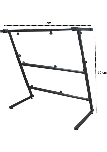 Z Tipi Profesyonel Org / Klavye Sehpası Standı