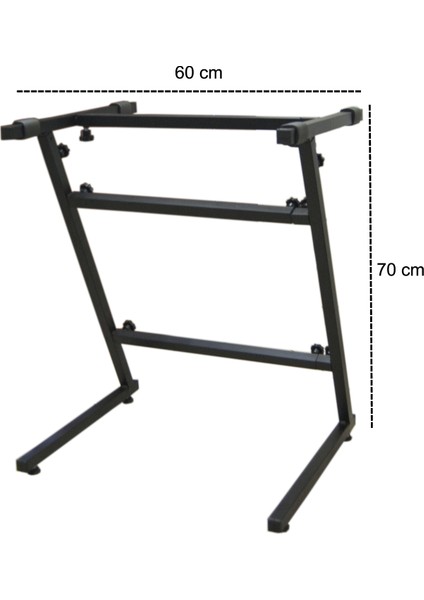 Z Tipi Profesyonel Org / Klavye Sehpası Standı