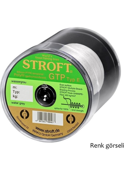 Gtp Typ E Örgü Misina Gri 250M fiyatları