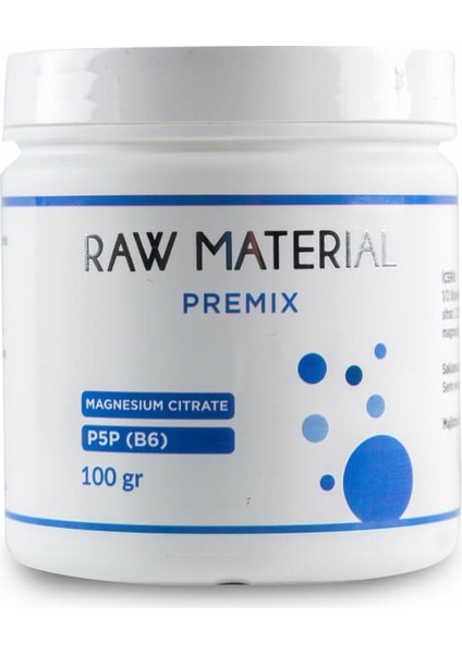 Raw Material - Premix Citrate P5P 100 gr