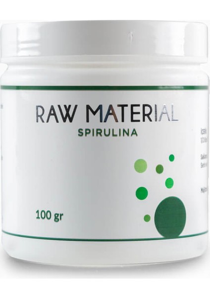 Raw Material - Spirulina 100 gr