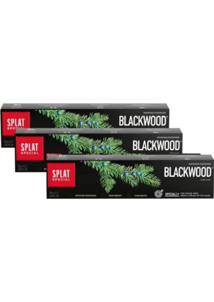 Special Blackwood Diş Macunu 75 ml X3 Adet