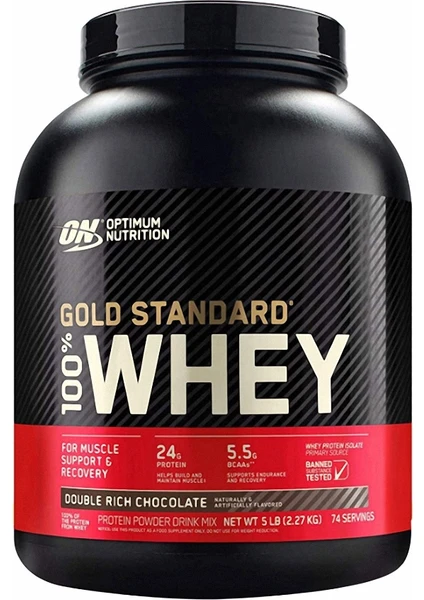 Optimum Nutrition Gold Standard Whey Protein Tozu 2273 Gr Çikolata Aromalı