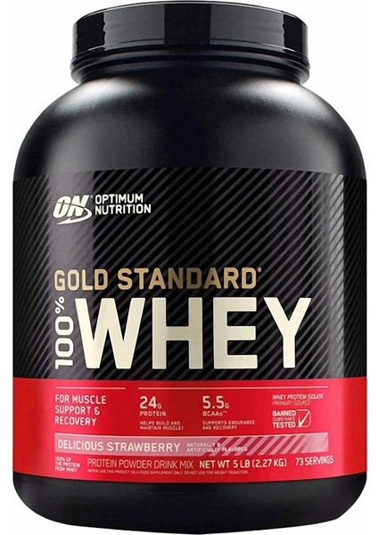 Optimum On Gold Whey Çilek 2280 Gr