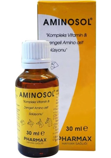 Aminosol Kedi Köpek Kuş ve At Vitamini 30 ml