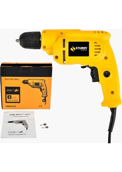 Power Tools 620 Watt Compact Seri Hız Ayarlı Darbeli Vidalama Matkap