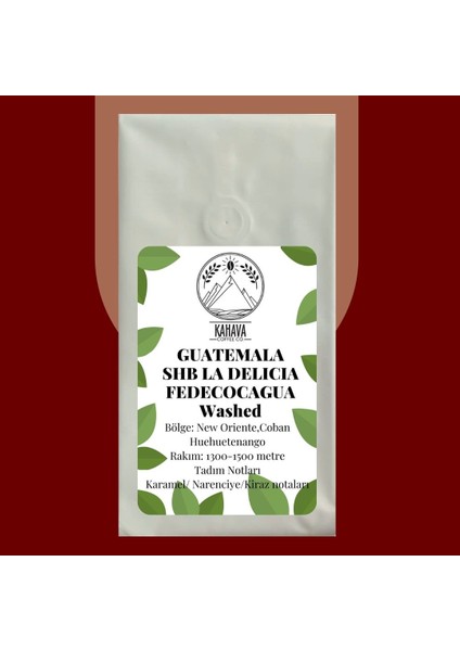 Guatemala Shb La Delıcıa Fedecocagua Washed 1000 Gr. Nitelikli Kahve