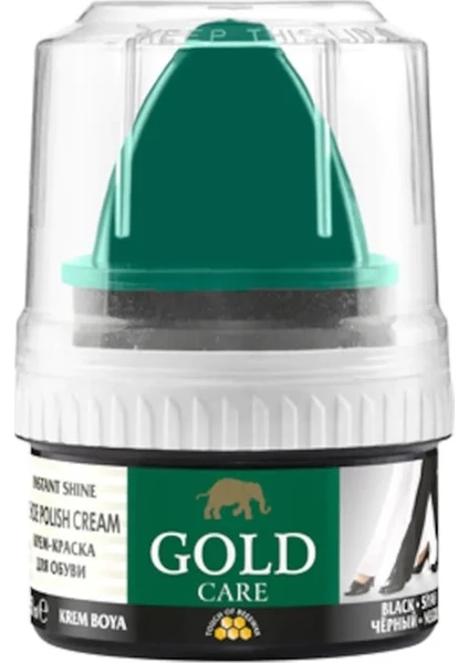 Gold Care Krem Ayakkabı Boyası Siyah 50 ml