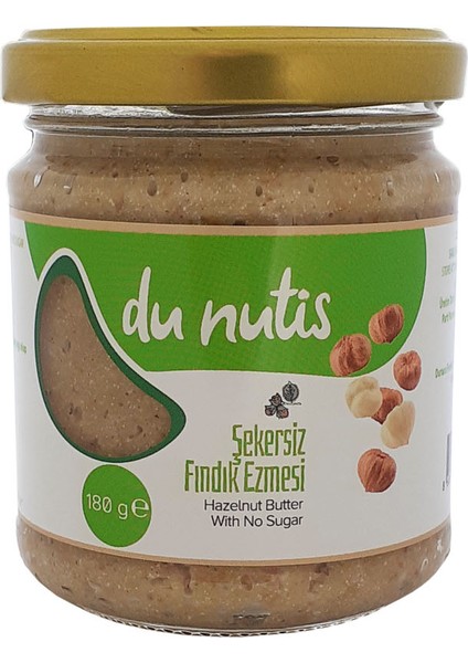 Şekersiz Fındık Ezmesi - 180 gr