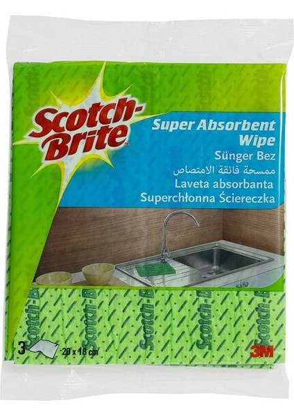 Sünger Bez 3'lü