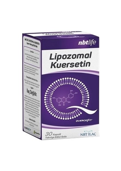 Nbt Life Lipozomal Kuersetin 30 Kapsül