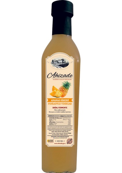 Ananas Sirkesi - 500 ml