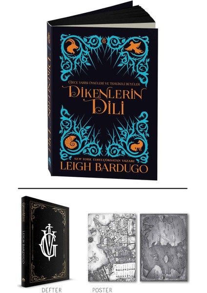 Dikenlerin Dili - Leigh Bardugo + Defter ve Harita