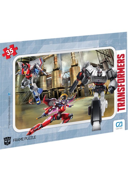 Transformers 35 Parça Puzzle Yapboz