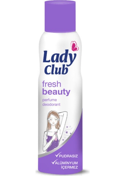Deodorant Sprey Women Fresh Beauty 150 ml