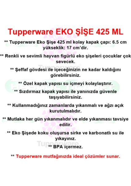 Eko Şişe Matara Suluk 425 ml modelleri