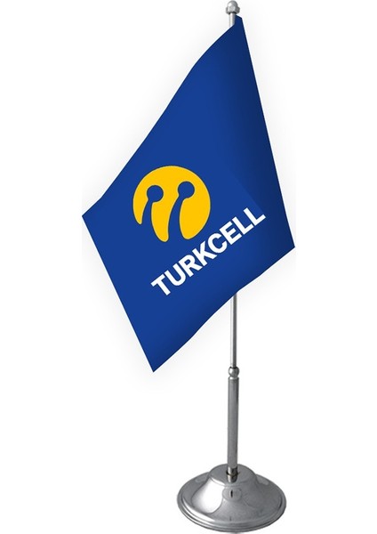 Tekli Turkcell Masa Bayrağı Takımı