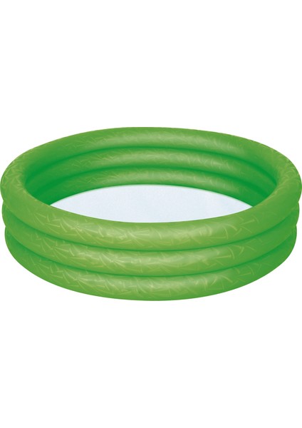 Yeşil Çocuk Havuzu Şişme Havuz 102 x 25 cm Orta Boy 110 Lt 51025Y