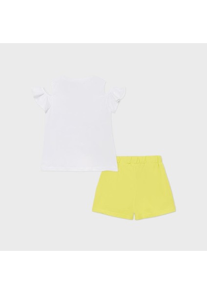 Mayoral-Kız Çocuk-Şort-T-Shirt TAKIM-6282 fiyatları