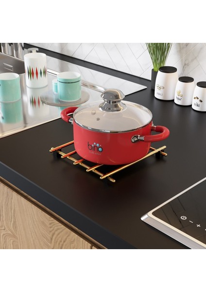 Pazarız Nihale Çaydanlık Tencere Altlığı Gold indirimleri