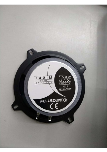 K-1421M 13 cm 150 Watt 90 Db Midrange 2 Li Takım Araç Hoparlörü