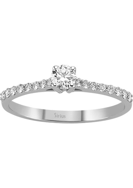 G Renk Toplam 0,35 Karat Pırlanta Tektaş Yüzük 0417R0117 fiyatları