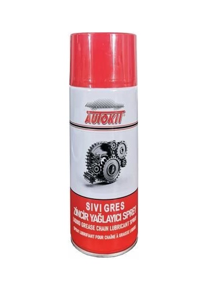 Sıvı Gres Zincir Yağlayıcı Sprey 400ML