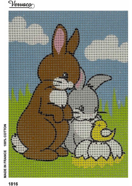 Baskılı Goblen Tablo Pano 14X18CM 18000