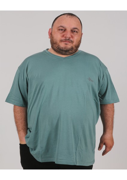 Rood Ünisex Büyük Beden T-Shirt