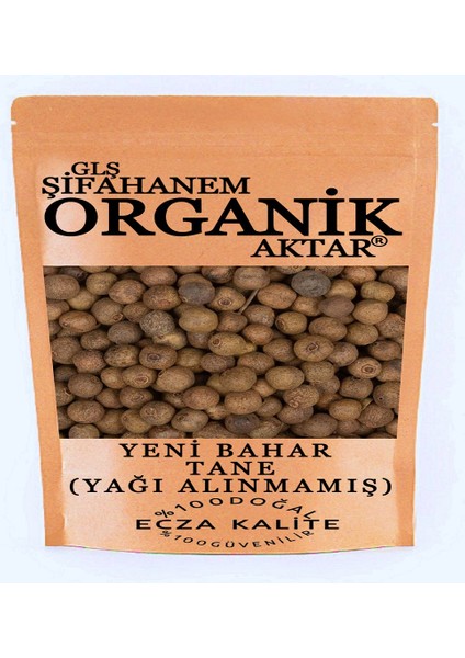 Yeni Bahar Tane 1 kg Yağı Alınmamış Ecza Kalite