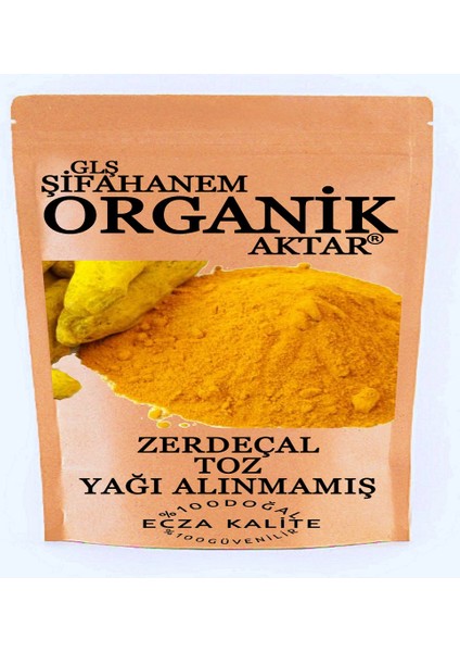 Zerdeçal Toz 1 kg Ecza Kalite Yağı Alınmamış Öğütülmüş