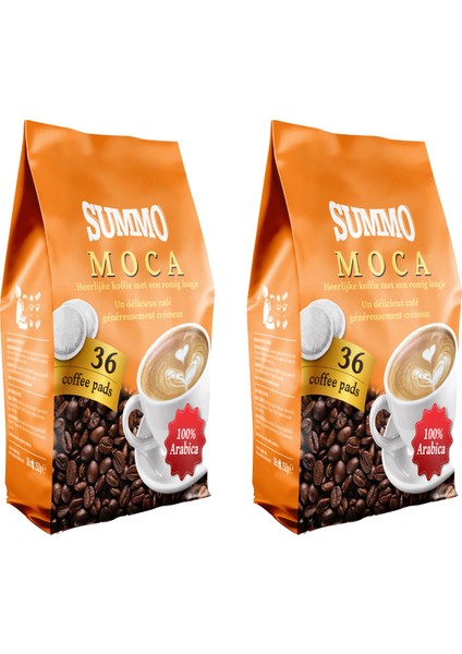 Moca 72'li Avantaj Paketi (36X2) Senseo Pads Coffee Pod Kahve Kapsülü