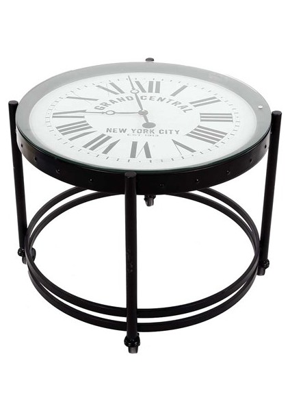 Grade Saatli Orta Sehpa 62 x 50 cm AK.GG0008