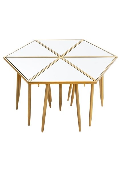 Lux Altıgen Orta Sehpa AK.HG0001