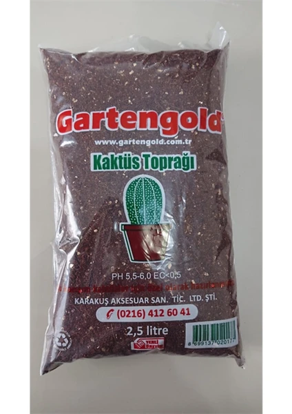 Kaktüs Toprağı 2,5 L 1 Adet