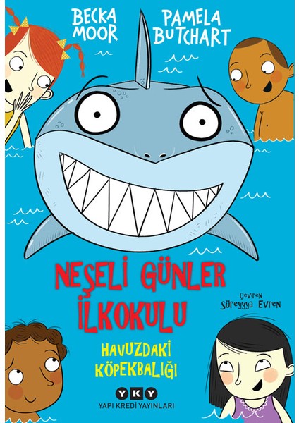 Neşeli Günler Ilkokulu Seti 3 Kitap ( Havuzdaki Köpekbalığı - Sihirli Hamster - Tuvaletteki Hayalet ) modelleri