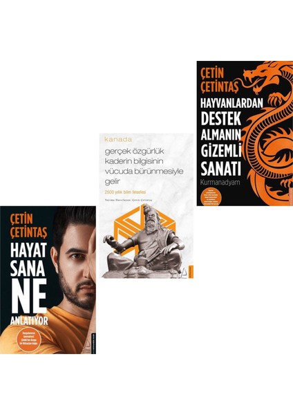 Hayat Sana Ne Anlatıyor - 2 Kitap - Çetin Çetintaş + Tohumlu Kalem