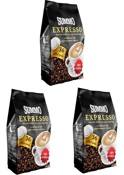 Espresso 108'LI Avantaj Paketi (36X3) Senseo Pad Kahve Kapsülü