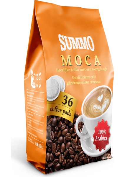 Moca 36'lı Paket Senseo Pads Coffee Pod Kahve Kapsülü