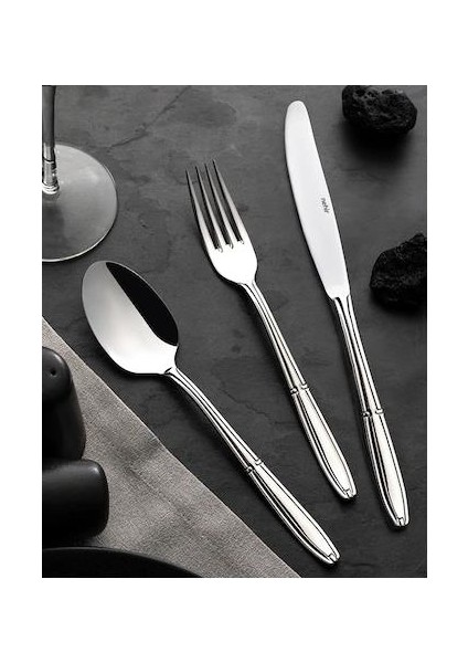 Buket Yemek Bıçak - 12 Li Yemek Bıçağı