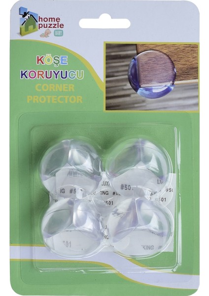 Home Puzzle 4'lü Köşe Koruyucu